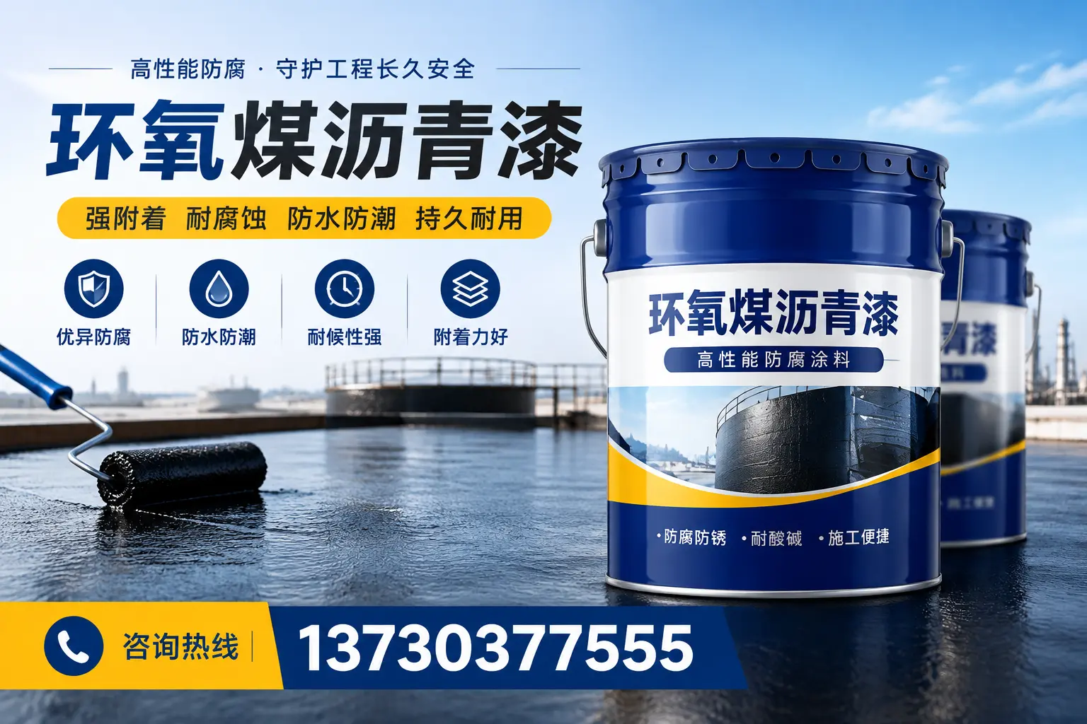 如何判断环氧煤沥青漆的质量?伊春消费者指南